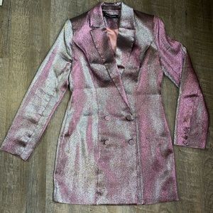 White fox boutique blazer dress